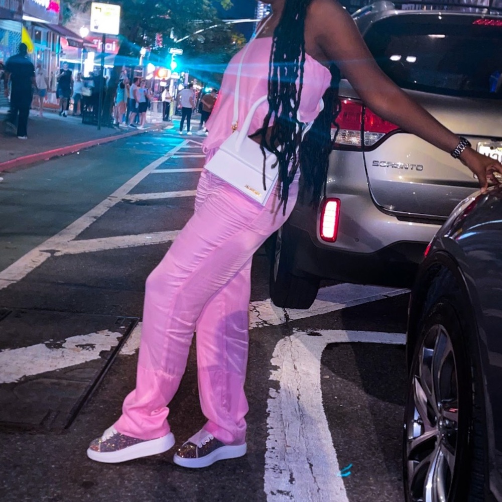 Stylish Pink Two Piece for Women